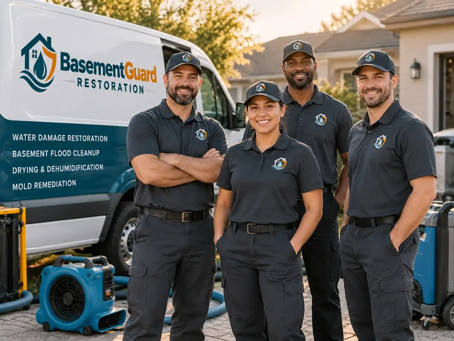 Basement Water Damage Restoration company in Hessel, MI